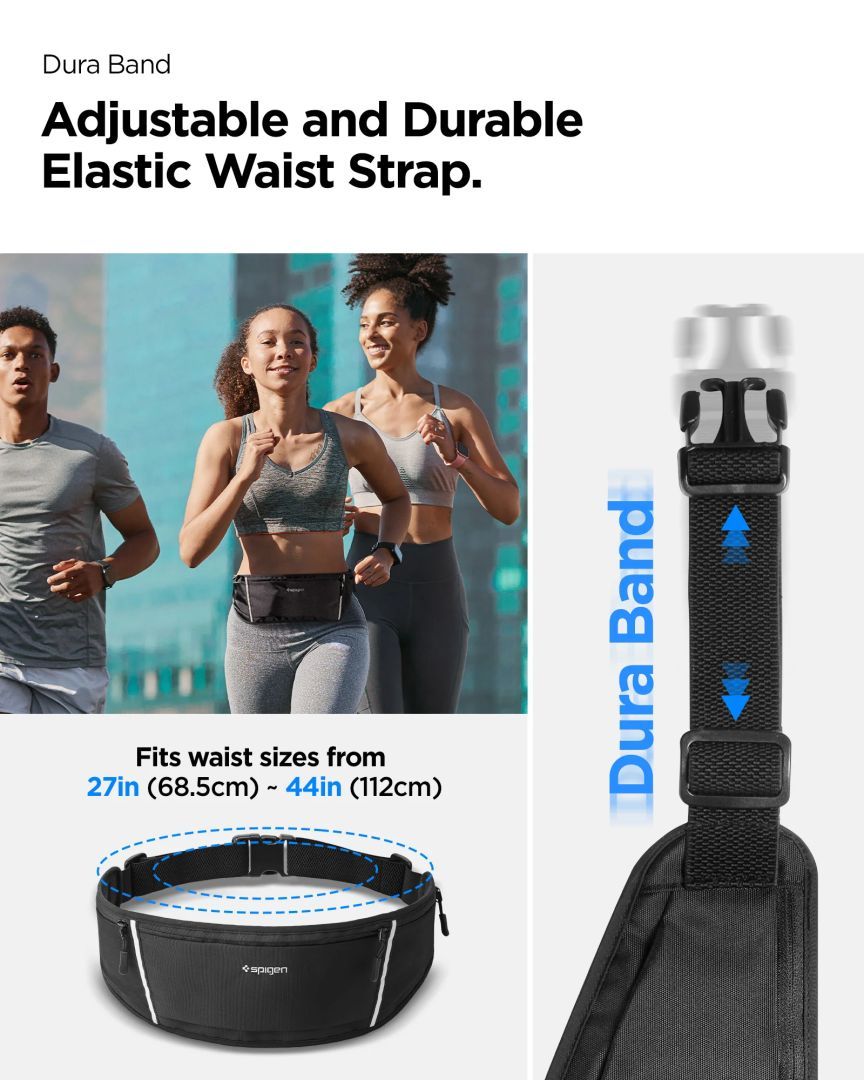 Spigen Dynamic Shield Waist Bag A710 Black