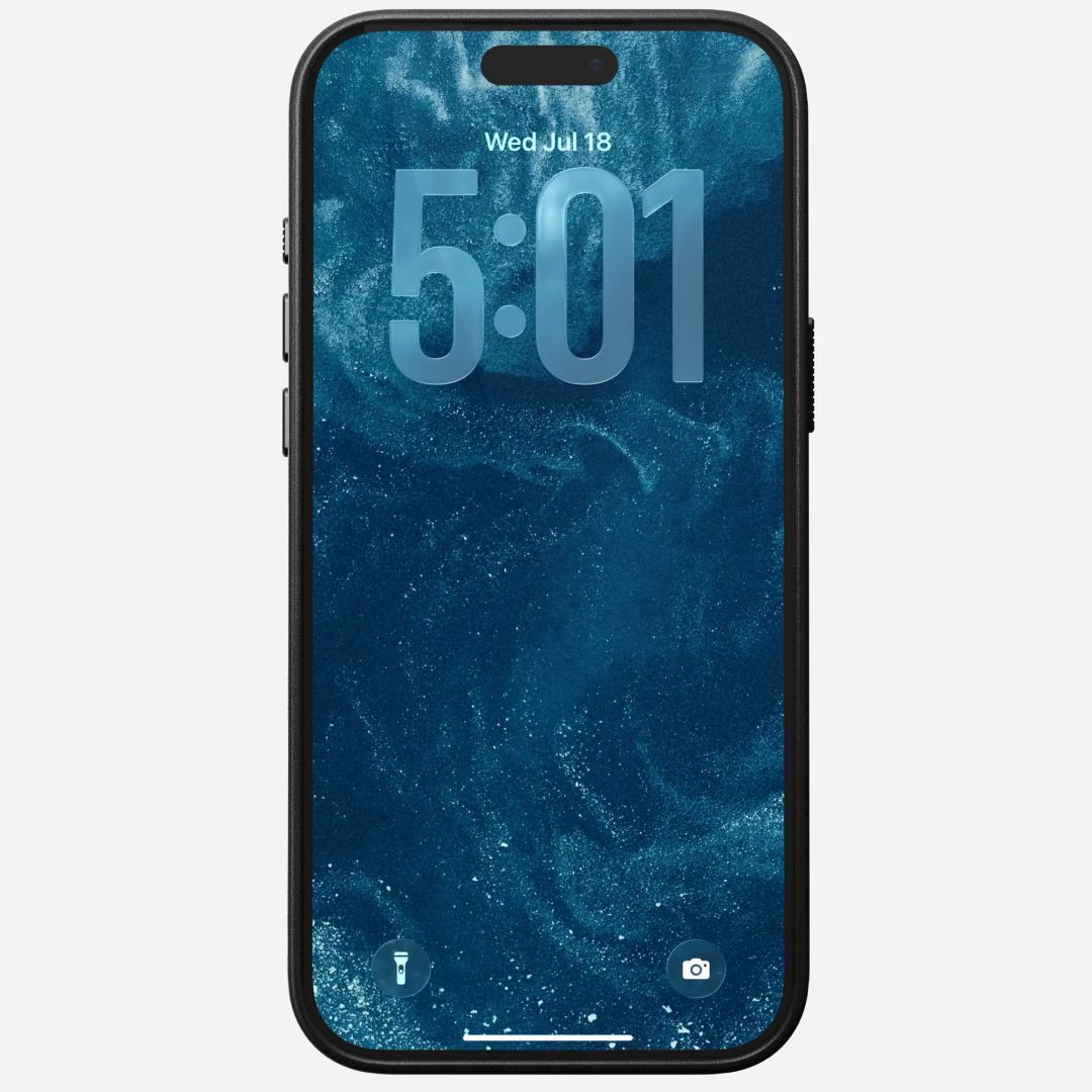 Nomad Traditional Leather Case for iPhone 17 Pro Max Black Nomad Traditional Leather Case for iPhone 17 Pro Max Black