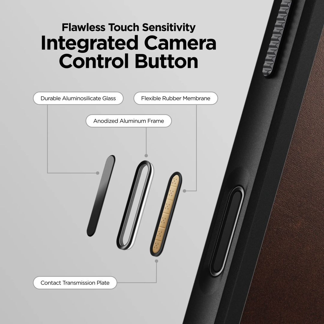 Nomad Rugged Leather (Horween) Case for iPhone 17 Pro Rustic Brown Nomad Rugged Leather (Horween) Case for iPhone 17 Pro Rustic Brown