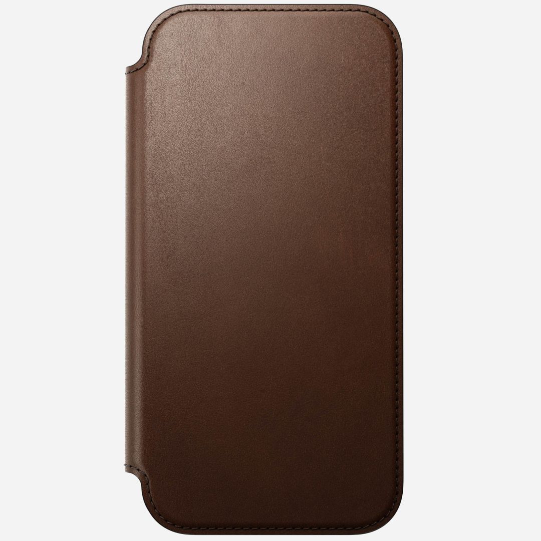 Nomad Modern Leather Folio for iPhone 17 Pro Max Brown Nomad Modern Leather Folio for iPhone 17 Pro Max Brown