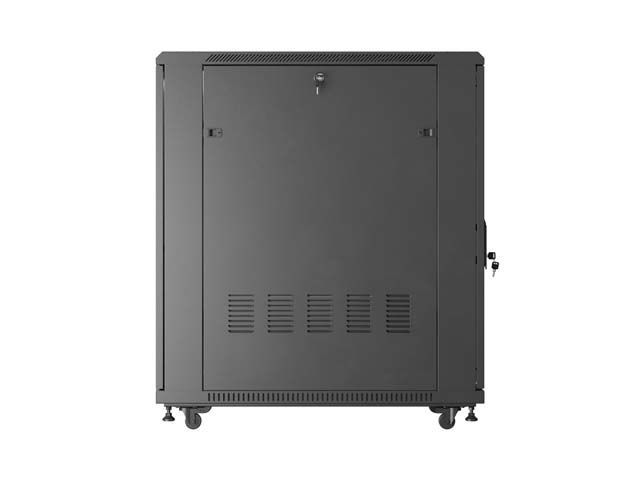 Lanberg 19" 22U Szabadon álló Rackszekrény Black