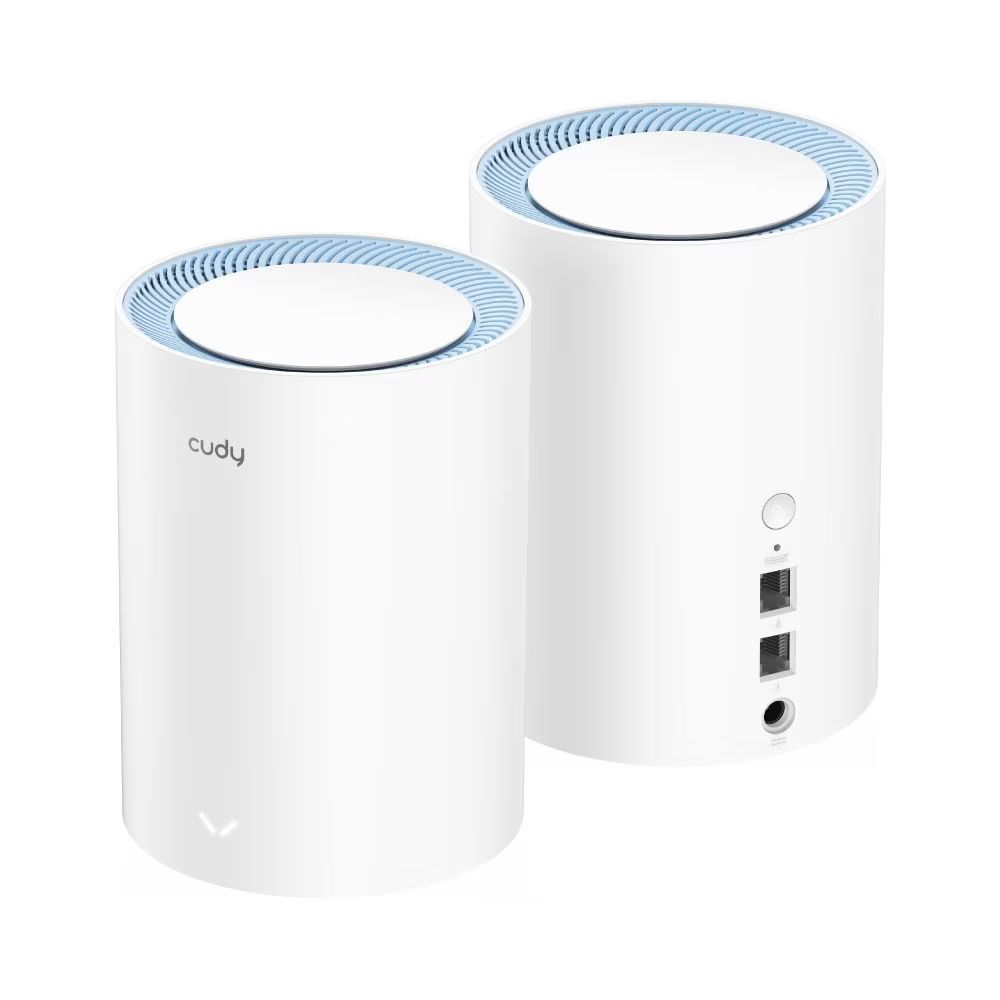 Cudy M1200 AC1200 Dual Band Whole Home Wi-Fi Mesh System (2-Pack) Cudy M1200 AC1200 Dual Band Whole Home Wi-Fi Mesh System (2-Pack)