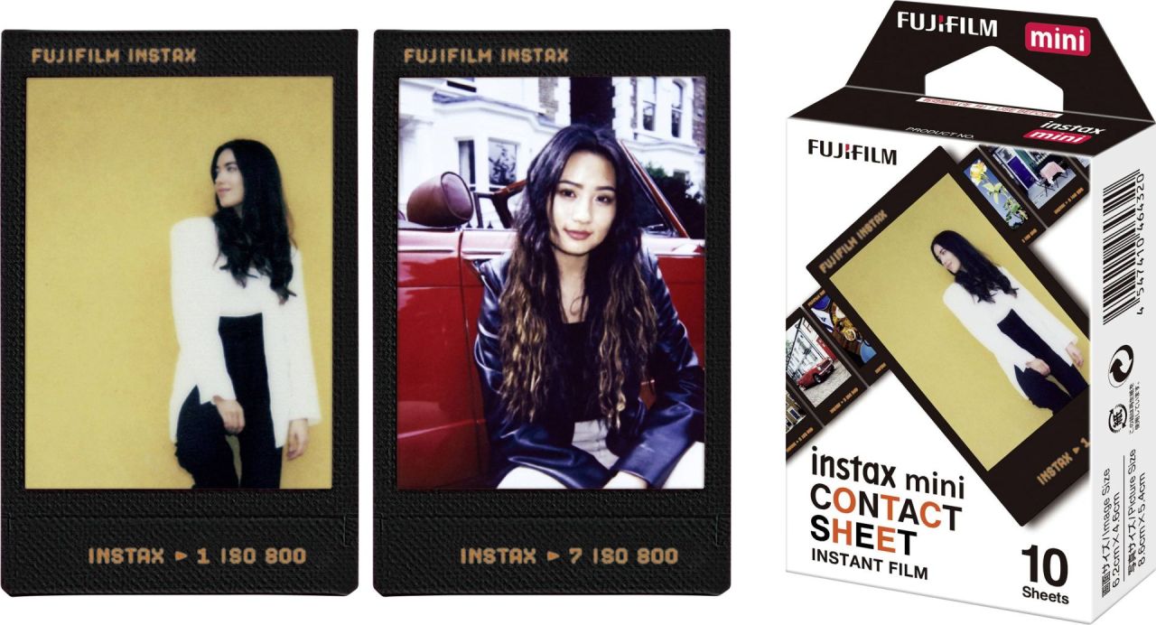 Fujifilm Instax mini Contact Sheet 10db