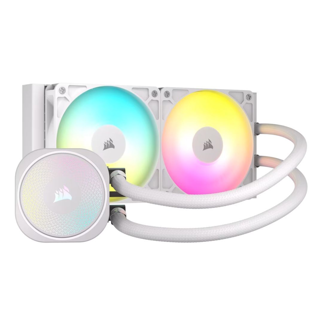 Corsair Nautilus 240 RS ARGB Liquid CPU Cooler White