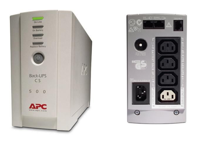 APC BK500EI Back-UPS CS 500VA UPS APC BK500EI Back-UPS CS 500VA UPS