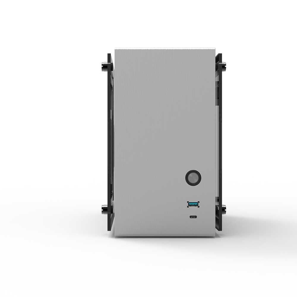 Zalman M2 Mini Tempered Glass Silver