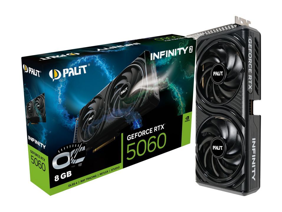 Palit Geforce RTX5060 8GB DDR7 Infinity 2 OC
