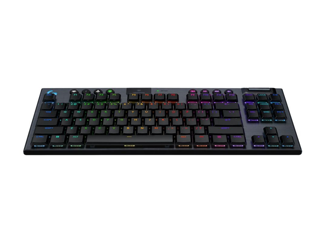 Logitech G915 X LIGHTSPEED TKL Wireless Mechanical Linear Gaming RGB Keyboard Black US Logitech G915 X LIGHTSPEED TKL Wireless Mechanical Linear Gaming RGB Keyboard Black US