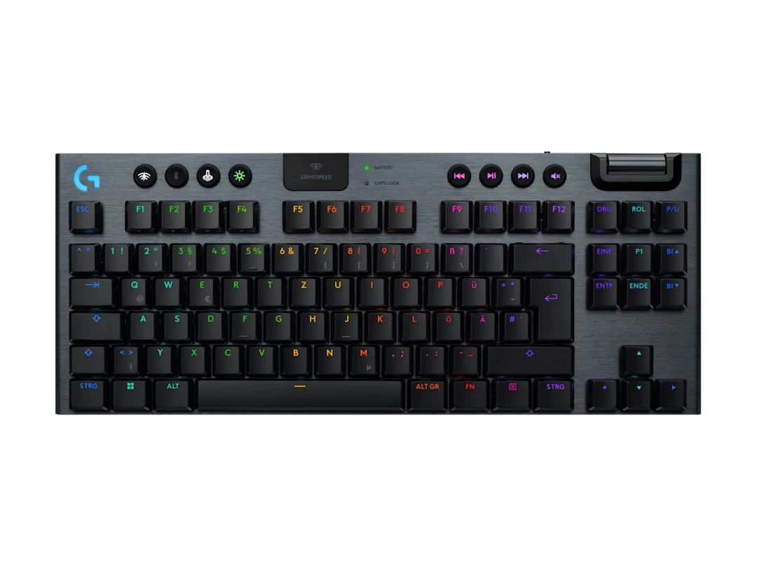 Logitech G915 X LIGHTSPEED TKL Wireless Mechanical Linear Gaming RGB Keyboard Black US Logitech G915 X LIGHTSPEED TKL Wireless Mechanical Linear Gaming RGB Keyboard Black US