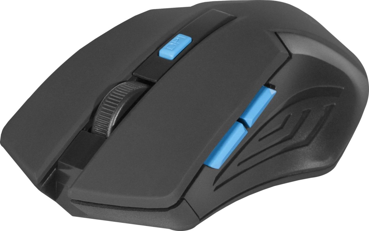 Defender RF Accura MM-275 Wireless Mouse Black/Blue Defender RF Accura MM-275 Wireless Mouse Black/Blue