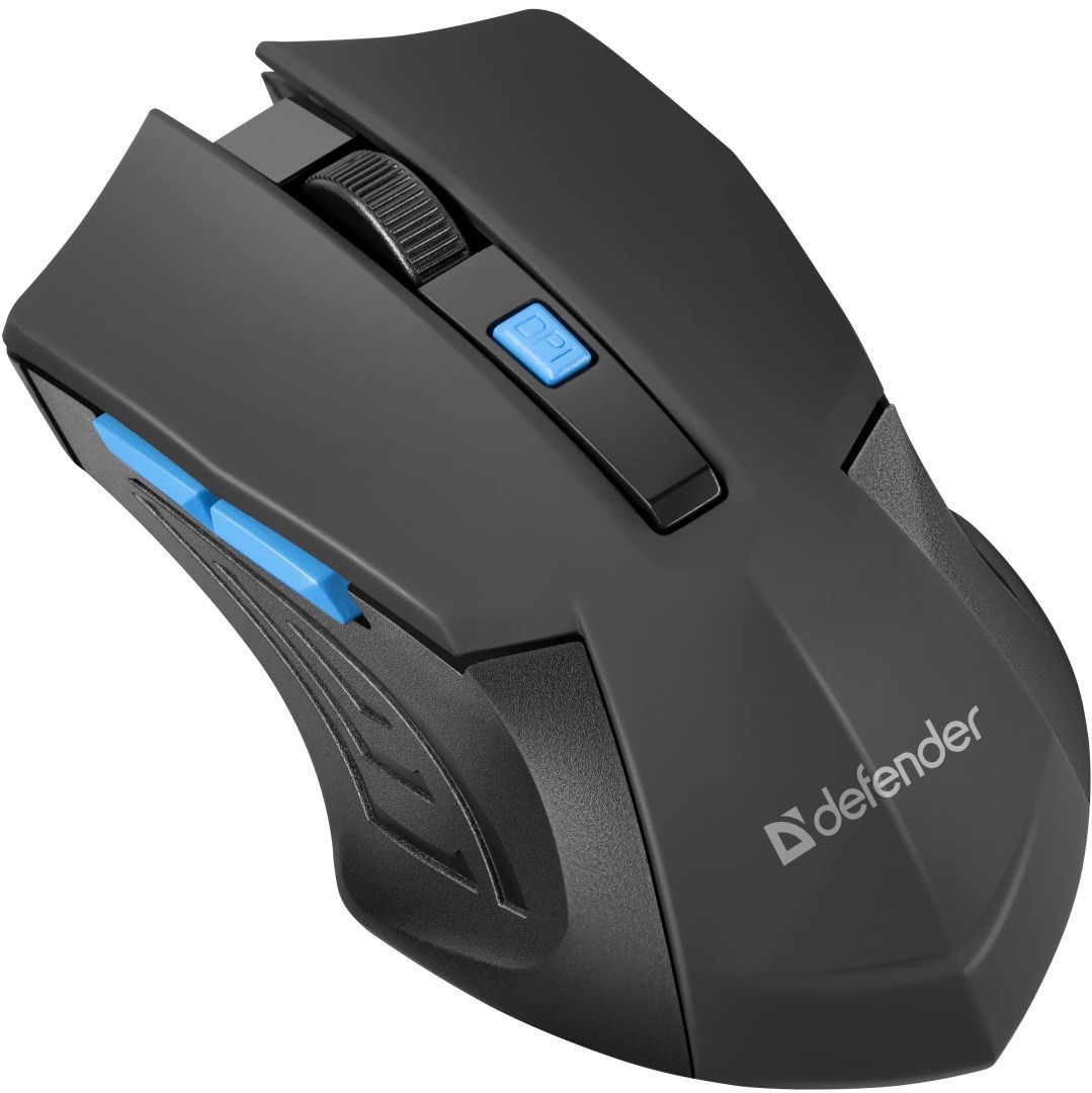 Defender RF Accura MM-275 Wireless Mouse Black/Blue Defender RF Accura MM-275 Wireless Mouse Black/Blue