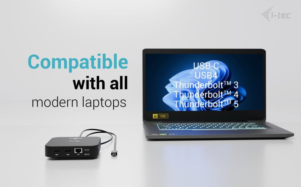 I-TEC USB-C Dual HDMI Docking Station with Power Delivery 100W I-TEC USB-C Dual HDMI Docking Station with Power Delivery 100W