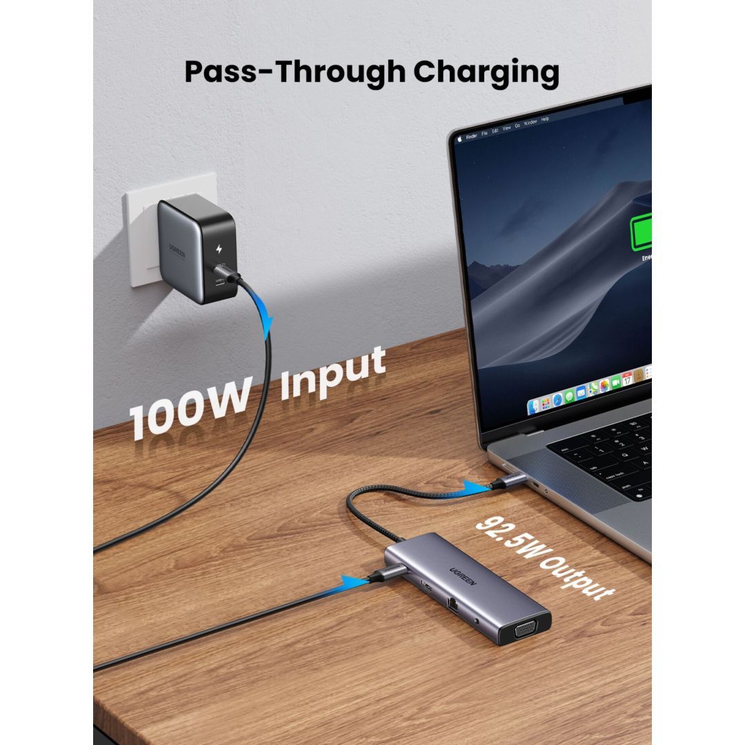 UGREEN Revodok 10-in-1 USB-C Hub Grey UGREEN Revodok 10-in-1 USB-C Hub Grey