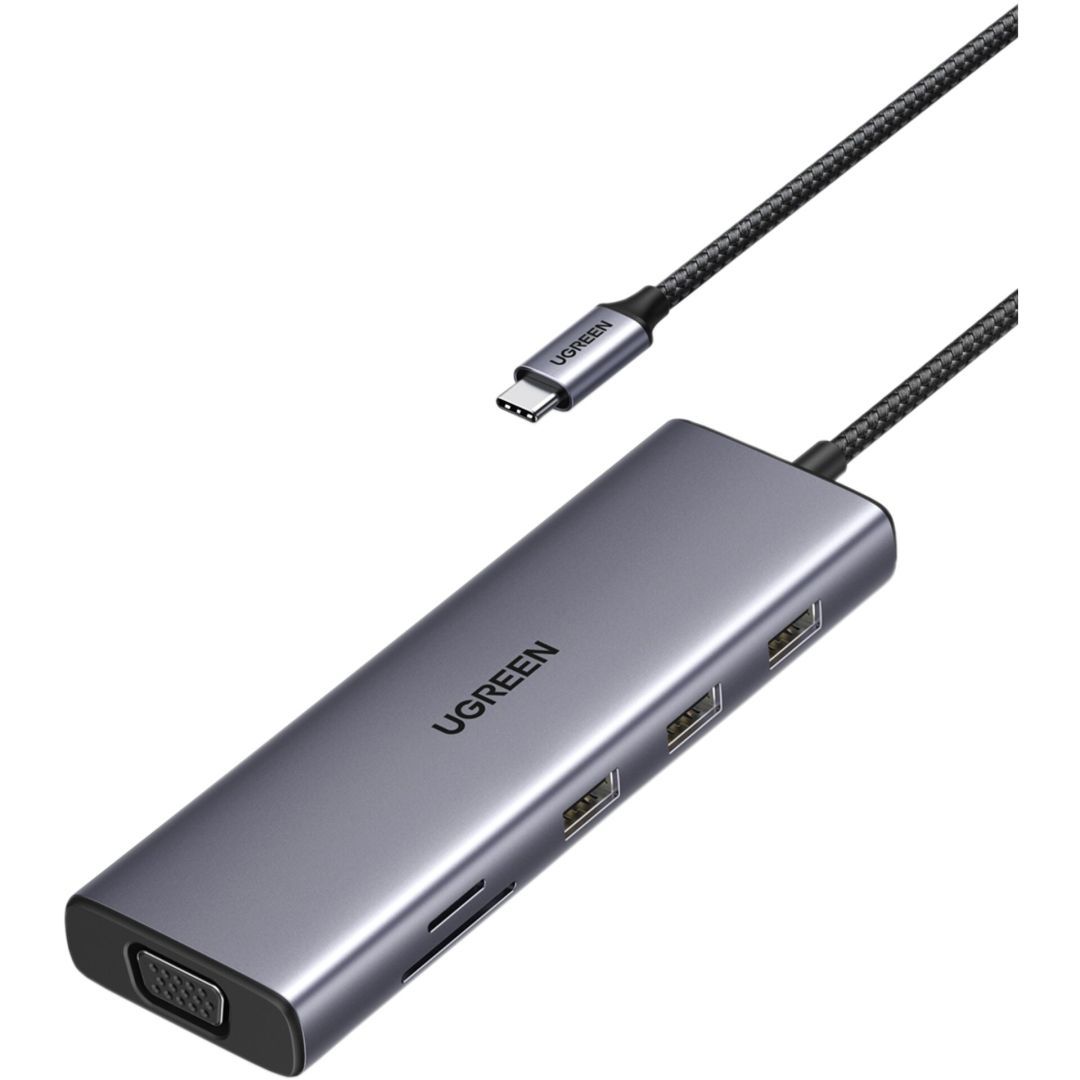 UGREEN Revodok 10-in-1 USB-C Hub Grey UGREEN Revodok 10-in-1 USB-C Hub Grey