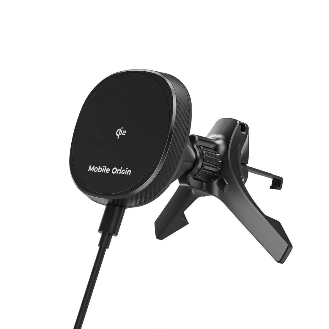 Mobile Origin Wireless Car Vent Qi2 Charger CA15 Mobile Origin Wireless Car Vent Qi2 Charger CA15