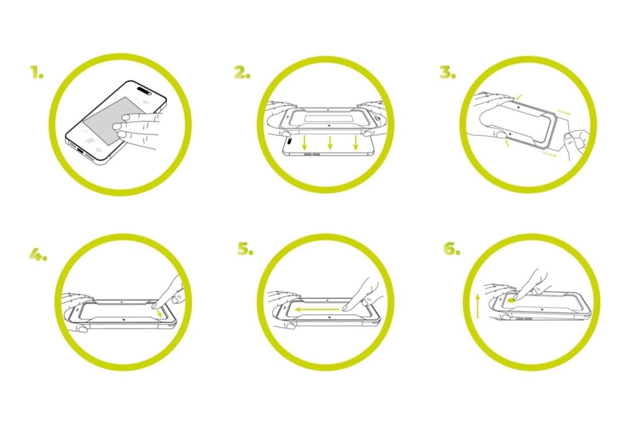 Mobile Origin Screen Guard with easy application for iPhone 17 Pro Mobile Origin Screen Guard with easy application for iPhone 17 Pro