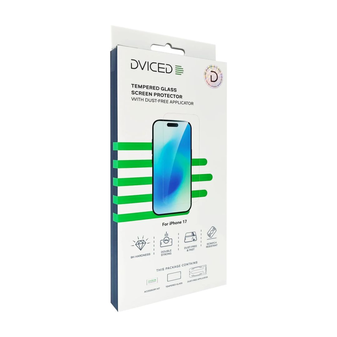 Dviced Tempered glass screen protector for iPhone 17 Dviced Tempered glass screen protector for iPhone 17