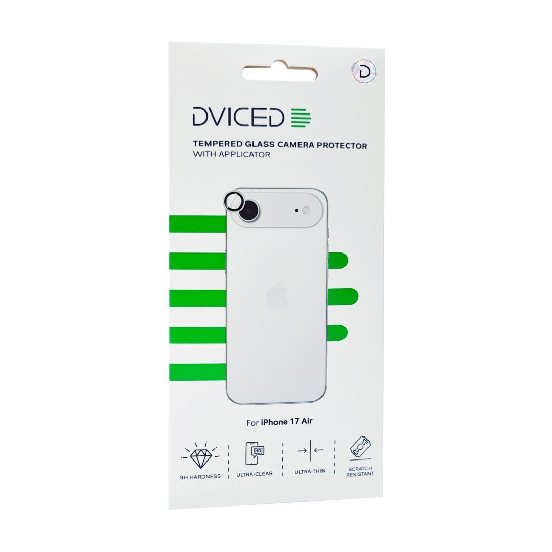 Dviced Tempered glass camera protector for iPhone Air with applicator Dviced Tempered glass camera protector for iPhone Air with applicator