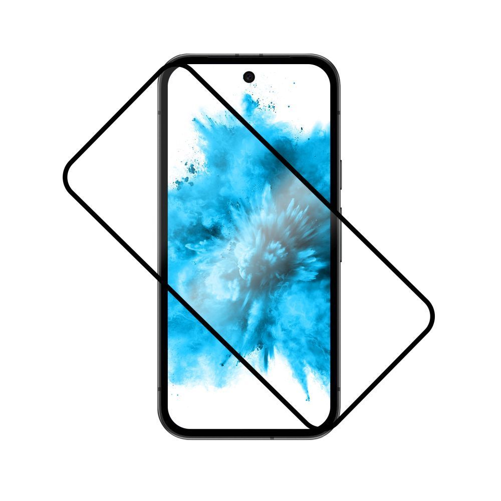 FIXED teljes képernyőt védő edzett üveg Google Pixel 9a készülékhez, fekete FIXED teljes képernyőt védő edzett üveg Google Pixel 9a készülékhez, fekete