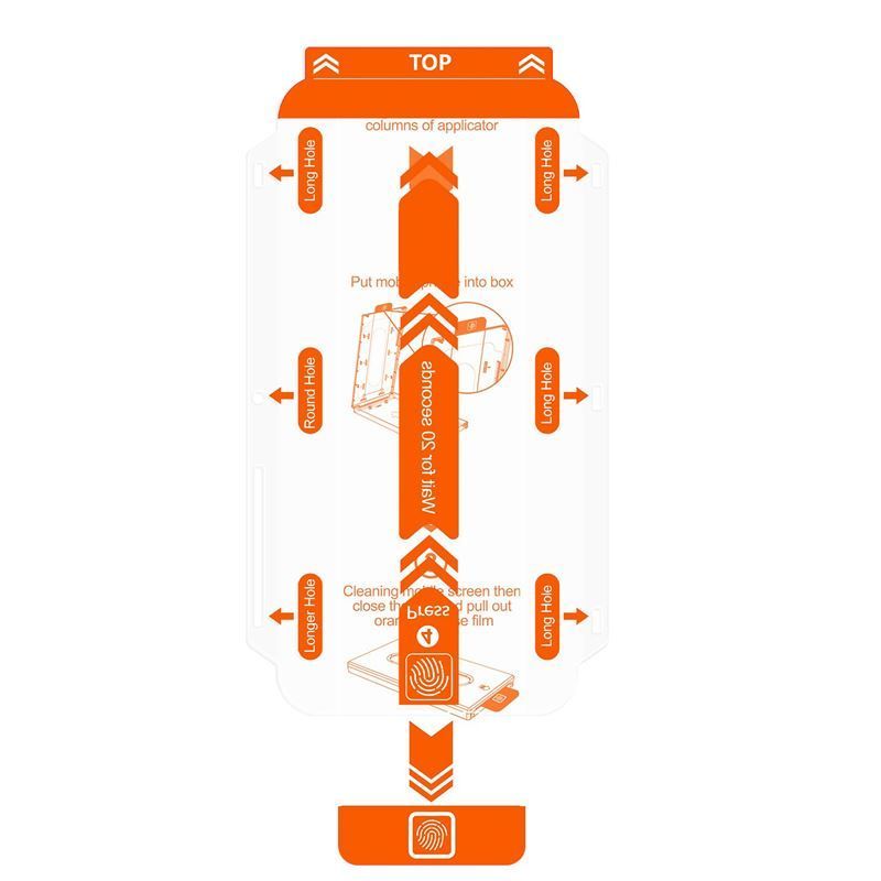 Mobile Origin Orange Screen Guard Spare Glass iPhone 14/13 Pro/13/16e Mobile Origin Orange Screen Guard Spare Glass iPhone 14/13 Pro/13/16e