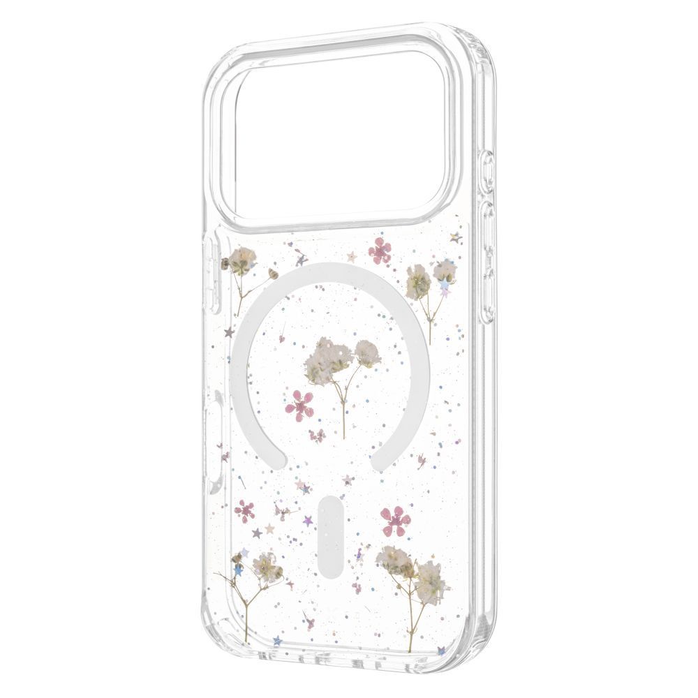 FIXED MagBloom telefontok Apple iPhone 17 Pro készülékhez, rózsaszín szilva