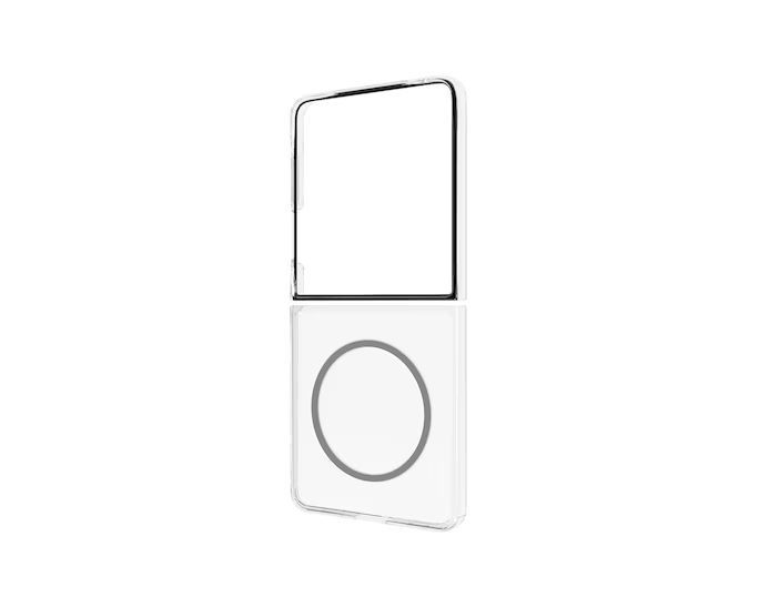 Samsung Galaxy Z Flip 7 Yuchuan Magnet Case Clear Transparency Samsung Galaxy Z Flip 7 Yuchuan Magnet Case Clear Transparency