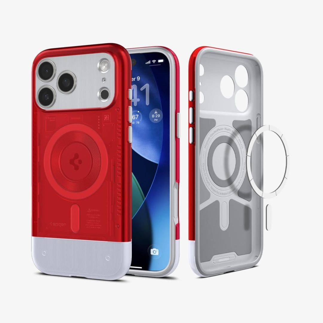 Spigen Classic C1 MagSafe for iPhone 17 Pro Ruby Spigen Classic C1 MagSafe for iPhone 17 Pro Ruby