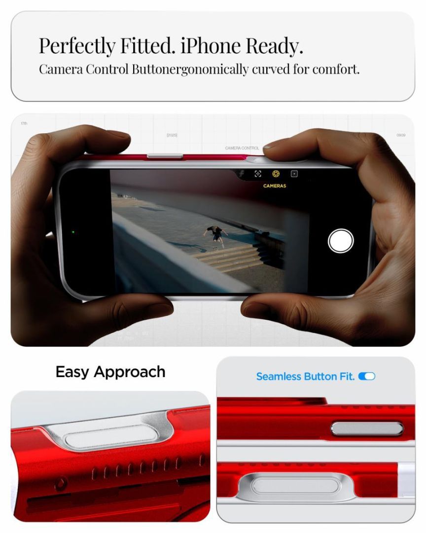 Spigen Classic C1 MagSafe for iPhone 17 Pro Ruby Spigen Classic C1 MagSafe for iPhone 17 Pro Ruby