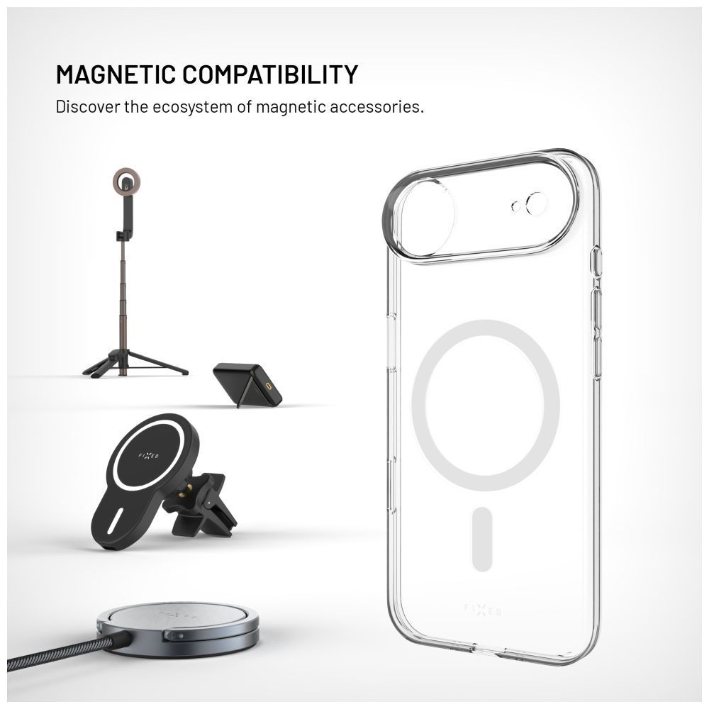 FIXED MagShell tok Apple iPhone Air készülékhez, átlátszó FIXED MagShell tok Apple iPhone Air készülékhez, átlátszó