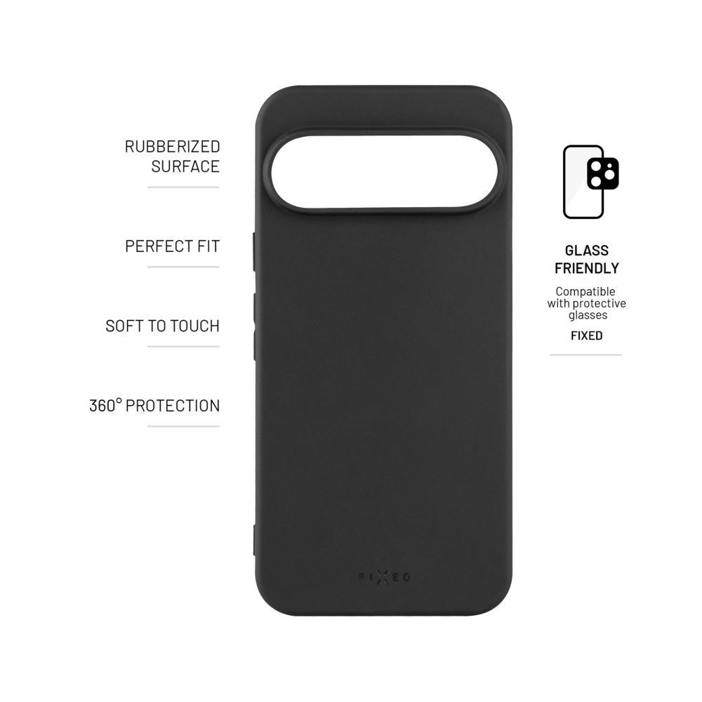 FIXED Story hátlap Google Pixel 10 Pro XL 5G készülékhez, fekete FIXED Story hátlap Google Pixel 10 Pro XL 5G készülékhez, fekete