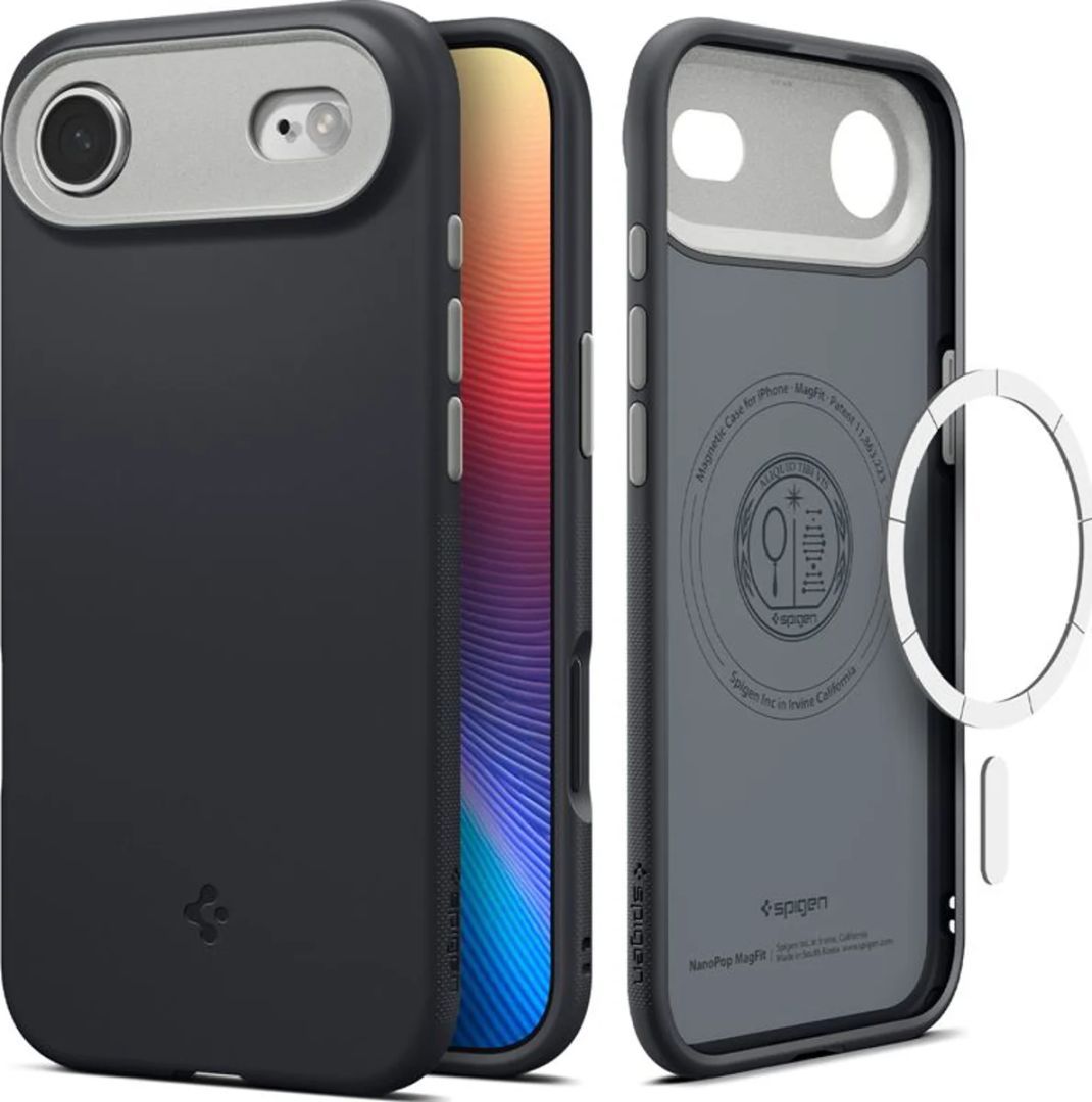 Spigen Nano Pop MagSafe case for iPhone Air Black Sesame Spigen Nano Pop MagSafe case for iPhone Air Black Sesame