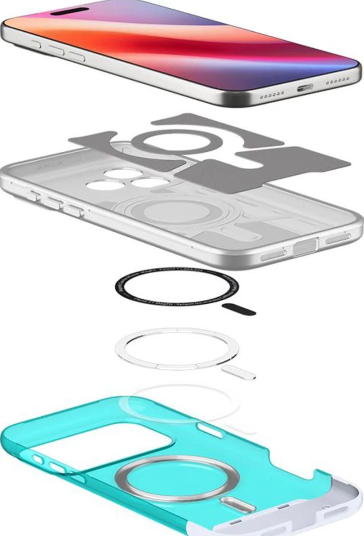 Spigen Classic C1 MagSafe case for iPhne 17 Pro Max Bondi Blue Spigen Classic C1 MagSafe case for iPhne 17 Pro Max Bondi Blue