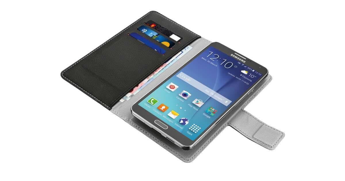 Trust Urban Verso Universal Wallet Case for 4,7” Smartphones Black Trust Urban Verso Universal Wallet Case for 4,7” Smartphones Black