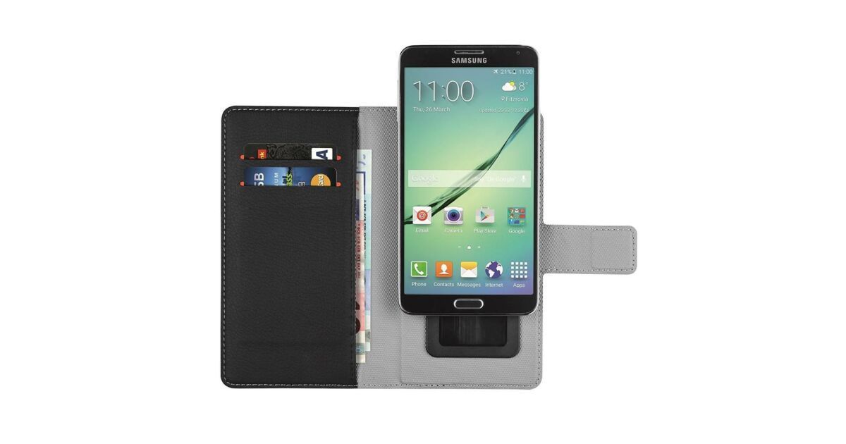 Trust Urban Verso Universal Wallet Case for 4” Smartphones Grey Trust Urban Verso Universal Wallet Case for 4” Smartphones Grey