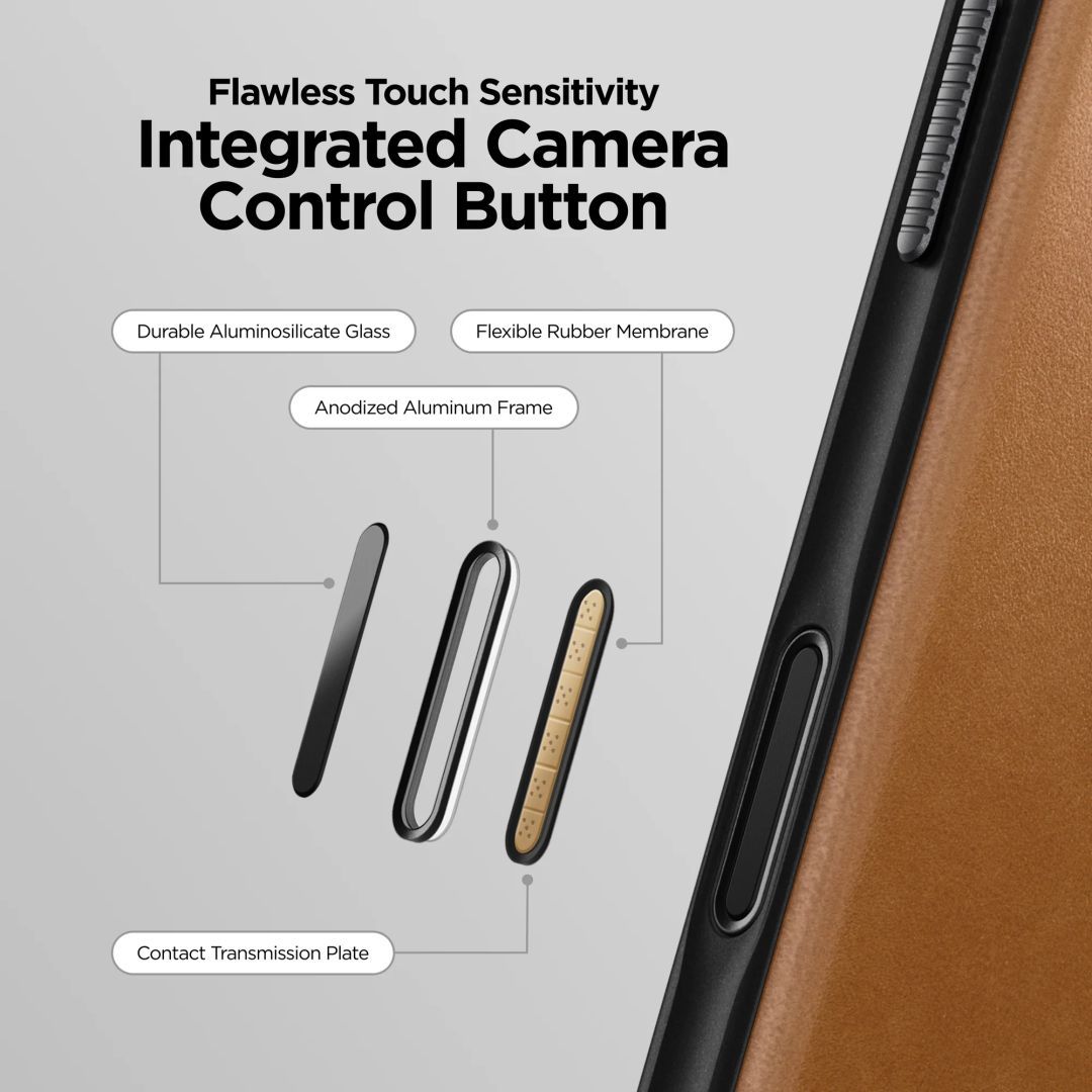 Nomad Modern Leather Folio case for iPhone 17 Pro English Tan Nomad Modern Leather Folio case for iPhone 17 Pro English Tan