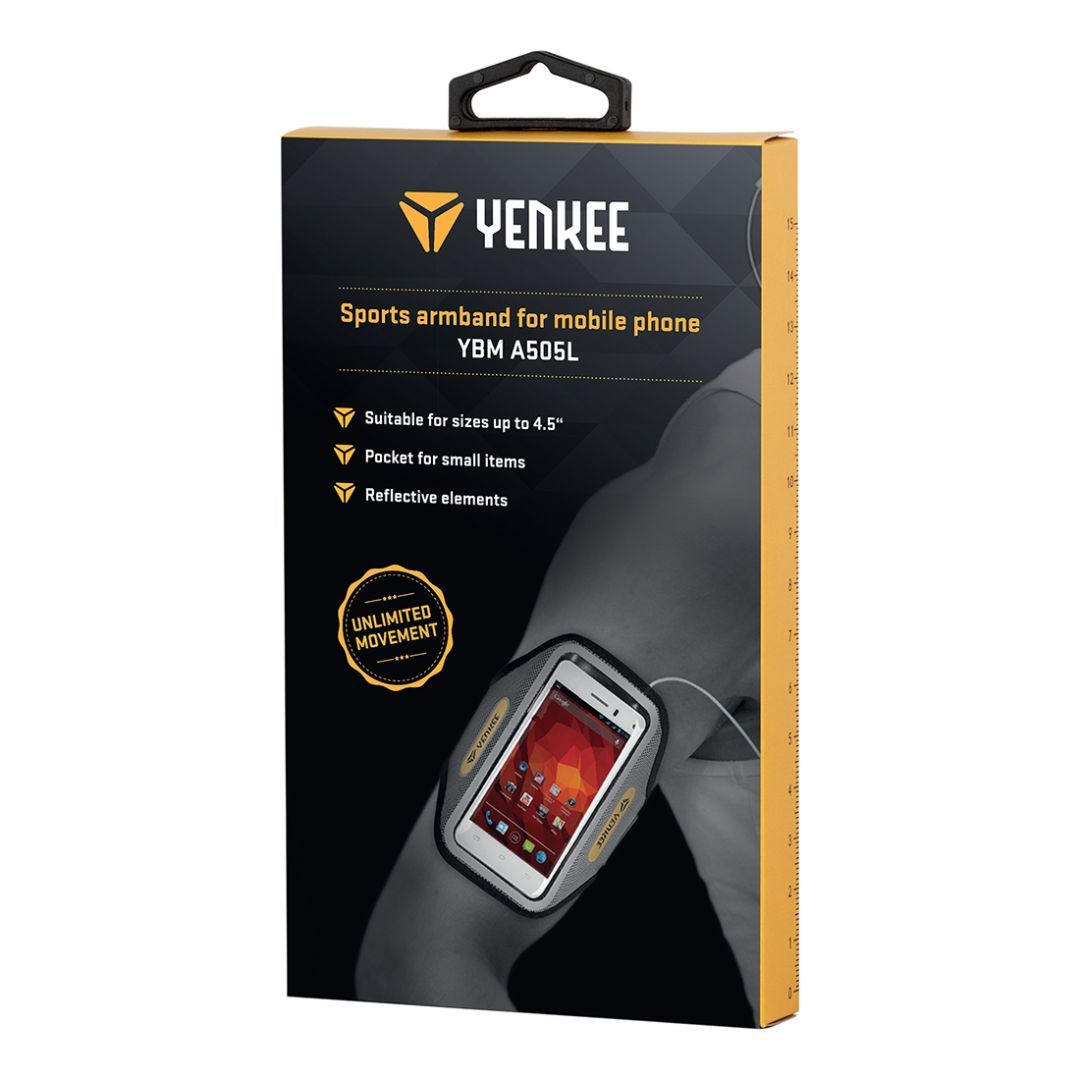 Yenkee YBM A505L Sports armband for mobile phone L Yenkee YBM A505L Sports armband for mobile phone L