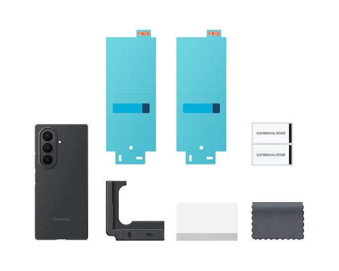 Samsung Galaxy Z Fold7 Carbon Shield Case Black Samsung Galaxy Z Fold7 Carbon Shield Case Black