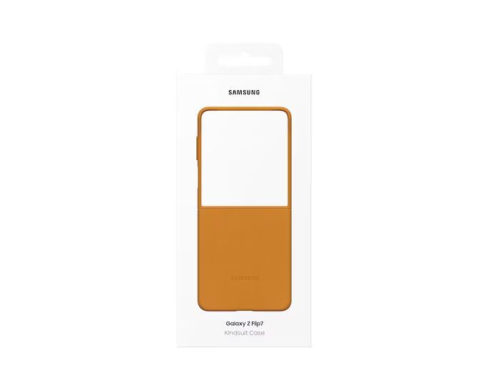 Samsung Galaxy Z Flip7 Kindsuit Case Camel Samsung Galaxy Z Flip7 Kindsuit Case Camel