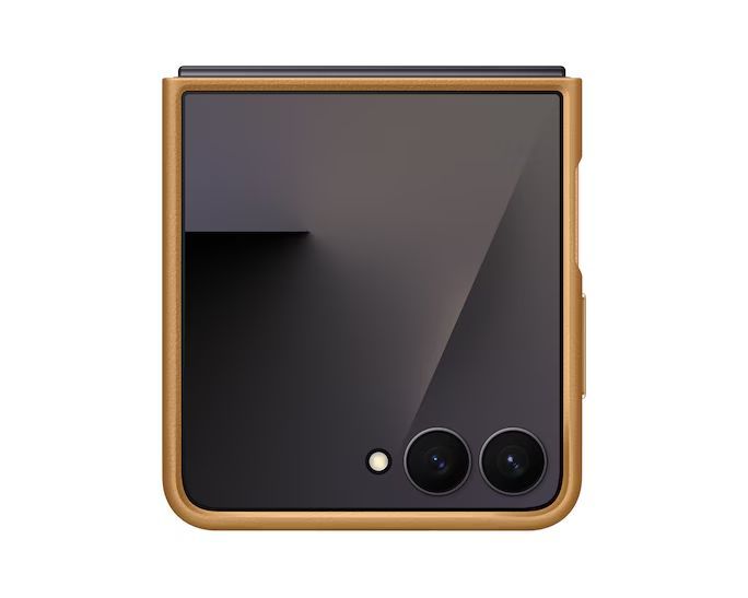 Samsung Galaxy Z Flip7 Kindsuit Case Camel Samsung Galaxy Z Flip7 Kindsuit Case Camel