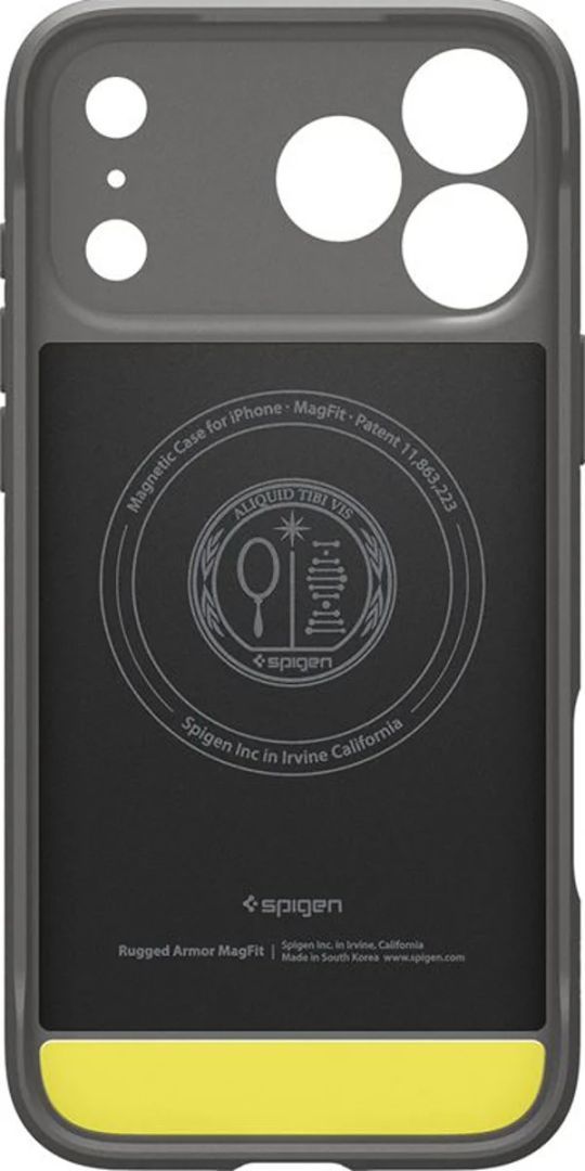 Spigen Rugged Armor MagSafe case for iPhone 17 Pro Gray Spigen Rugged Armor MagSafe case for iPhone 17 Pro Gray
