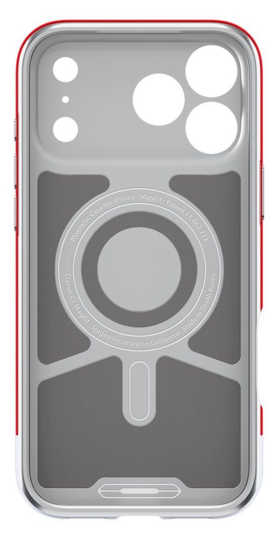 Spigen Classic C1 MagSafe case for iPhone 17 Pro Max Ruby Spigen Classic C1 MagSafe case for iPhone 17 Pro Max Ruby