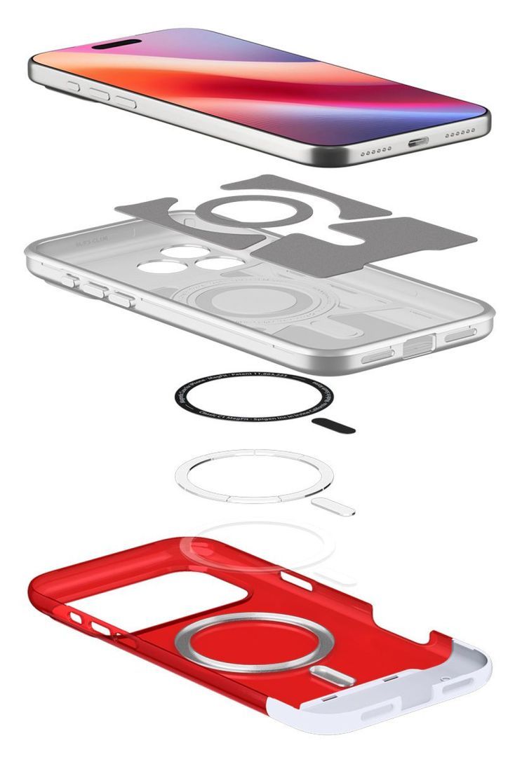 Spigen Classic C1 MagSafe case for iPhone 17 Pro Max Ruby Spigen Classic C1 MagSafe case for iPhone 17 Pro Max Ruby