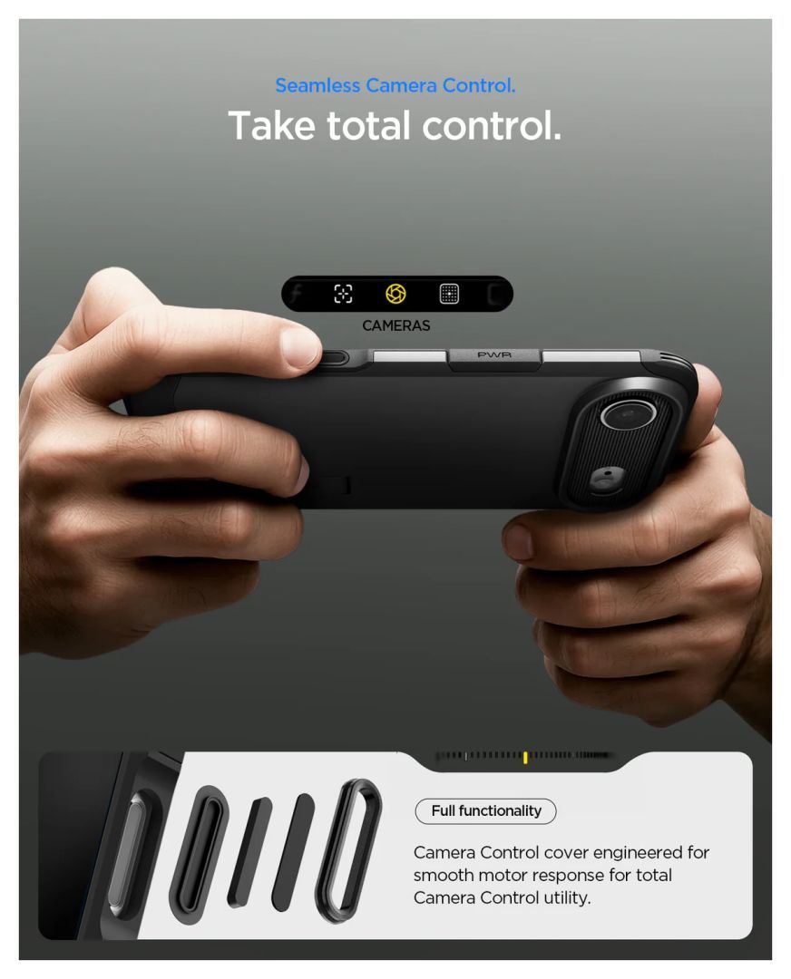 Spigen Tough Armor T MagSafe case for iPhone Air Black Spigen Tough Armor T MagSafe case for iPhone Air Black