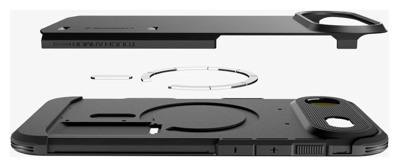 Spigen Tough Armor T MagSafe case for iPhone Air Black Spigen Tough Armor T MagSafe case for iPhone Air Black