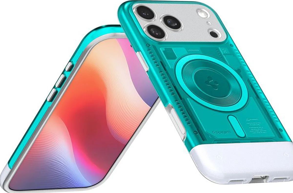 Spigen Classic C1 MagSafe case for iPhone 17 Pro Bondi Blue Spigen Classic C1 MagSafe case for iPhone 17 Pro Bondi Blue