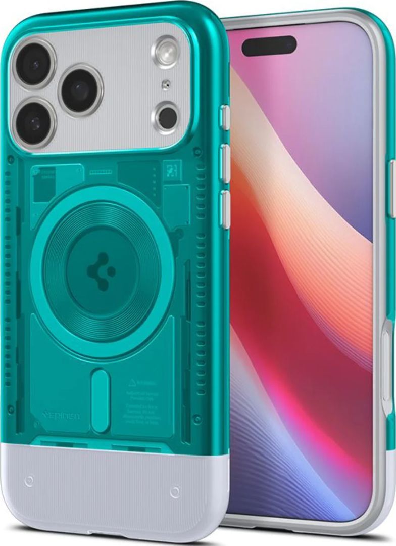 Spigen Classic C1 MagSafe case for iPhone 17 Pro Bondi Blue Spigen Classic C1 MagSafe case for iPhone 17 Pro Bondi Blue