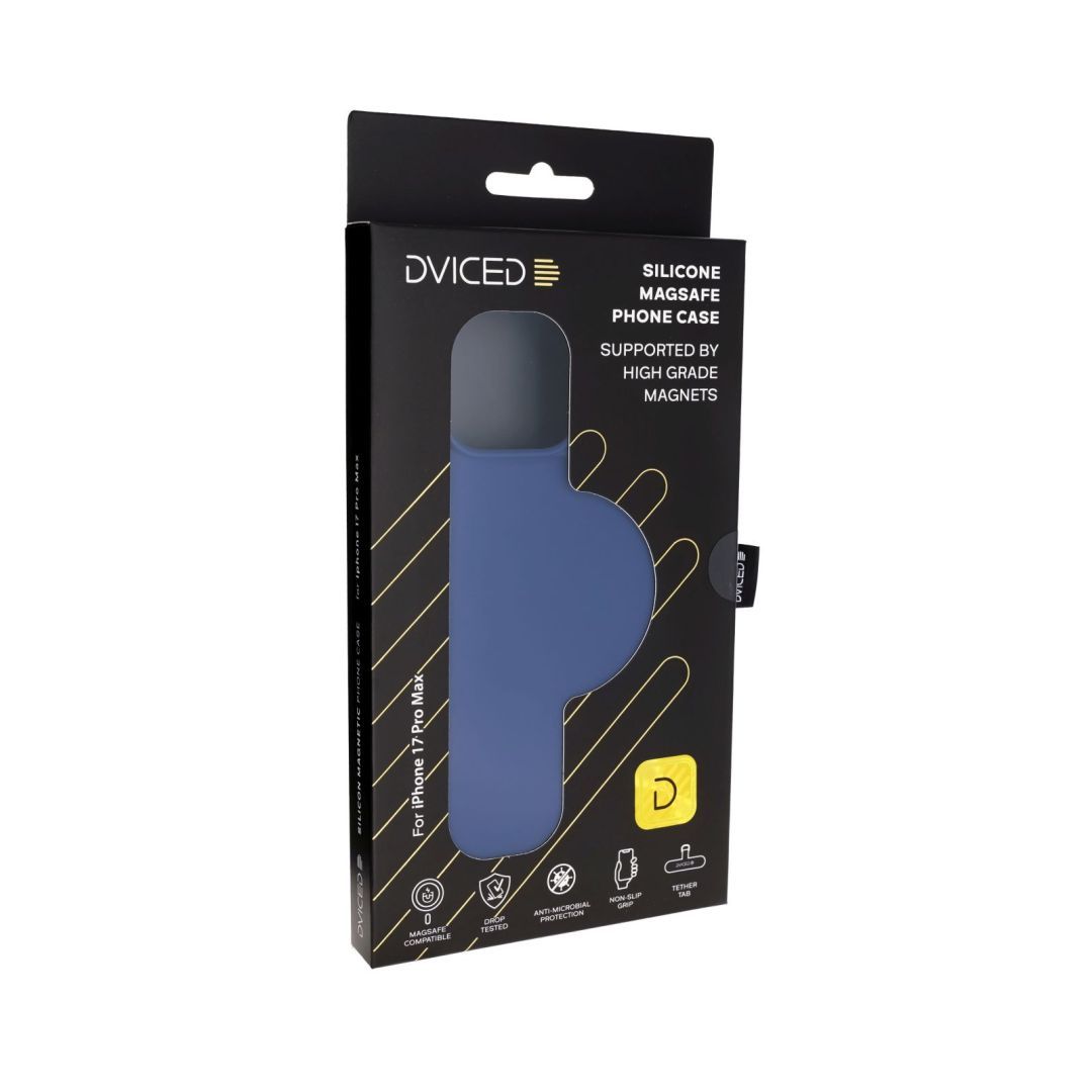 Dviced Silicone MagSafe case for iPhone 17 Pro Max Blue Dviced Silicone MagSafe case for iPhone 17 Pro Max Blue