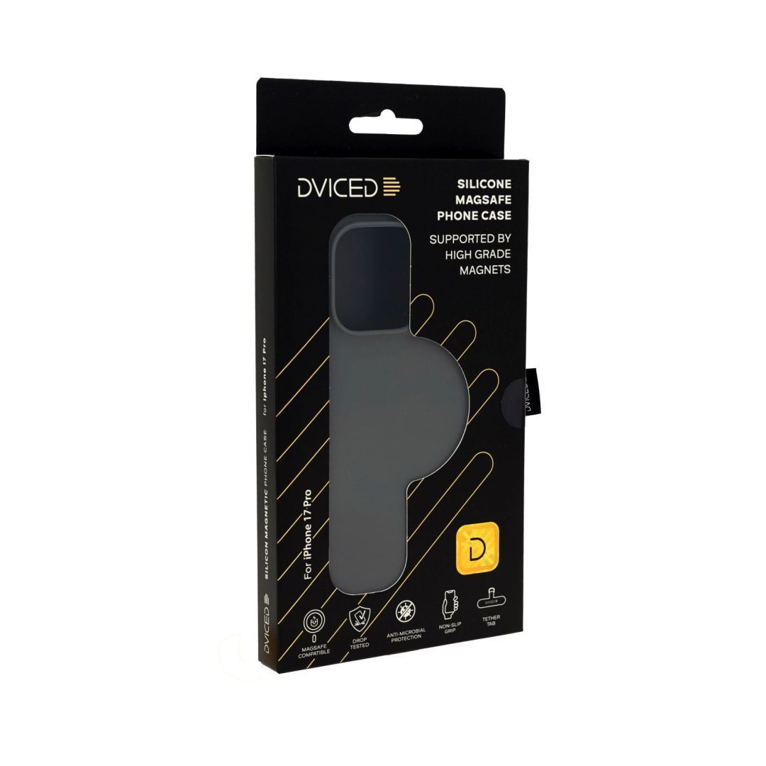 Dviced Silicone MagSafe case for iPhone 17 Pro Grey Dviced Silicone MagSafe case for iPhone 17 Pro Grey