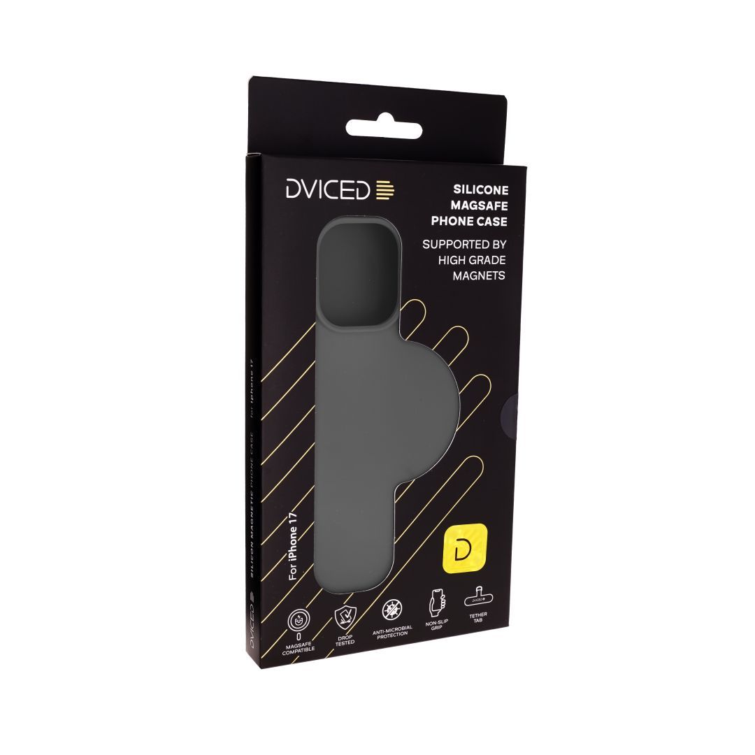Dviced Silicone MagSafe case for iPhone 17 Grey Dviced Silicone MagSafe case for iPhone 17 Grey