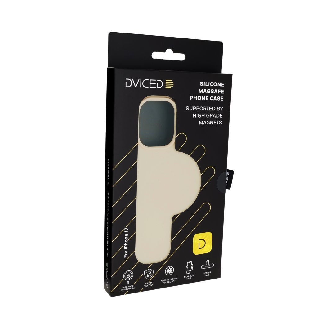 Dviced Silicone MagSafe case for iPhone 17 Beige Dviced Silicone MagSafe case for iPhone 17 Beige
